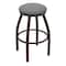 Holland Bar Stool Co 25" Swivel Counter Stool, Brnz Finish, Canter Grey Seat X802 - alternate 1